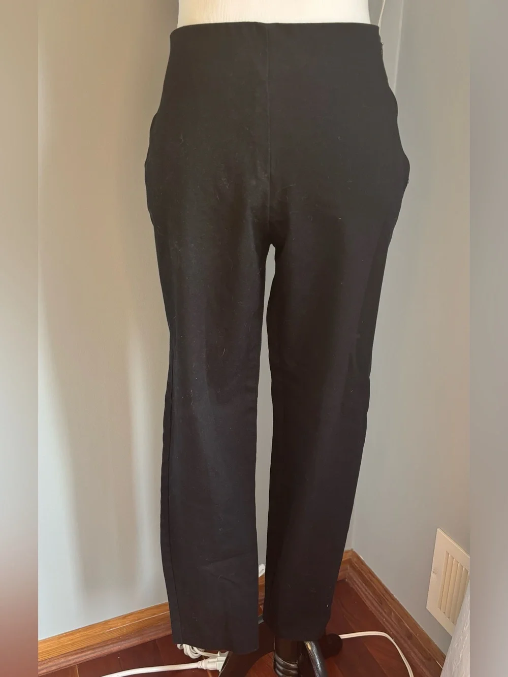 a new day black ankle pants
